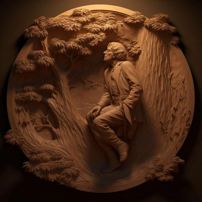 نموذج ثلاثي الأبعاد لآلة CNC 3D Art 